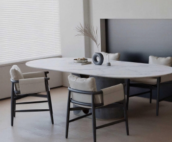 Modern Dining Table And Chairs-ID:435071956