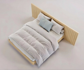 Modern Double Bed-ID:301243073