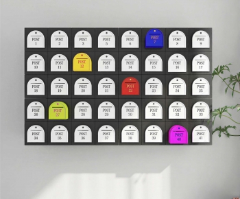 Modern Public Cabinet/lock Cabinet-ID:789876947