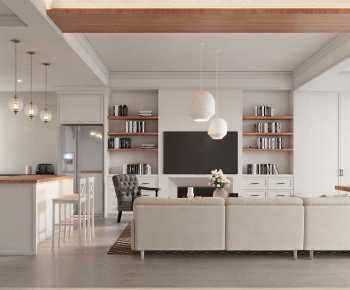 Modern A Living Room-ID:621007921