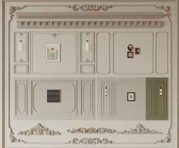 French Style TV Wall-ID:798862939