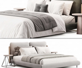 Modern Double Bed-ID:416569957