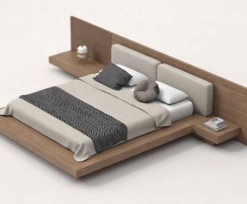 Modern Double Bed-ID:376038075