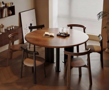 Modern Dining Table And Chairs-ID:129096035