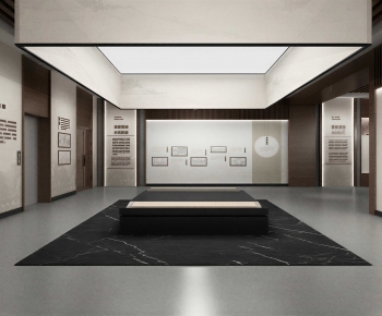 Modern Exhibition Hall-ID:851748943