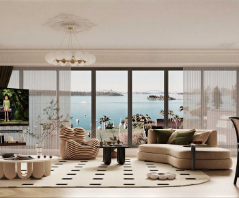 French Style A Living Room-ID:325431116