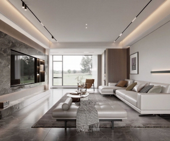 Modern A Living Room-ID:443131923