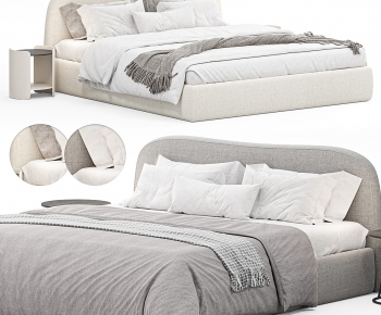 Modern Double Bed-ID:586317064