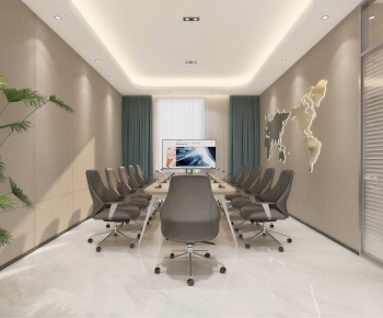 Modern Meeting Room-ID:679538015