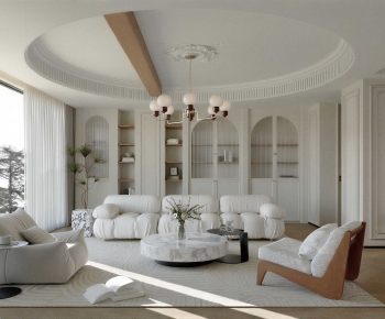 French Style A Living Room-ID:953234918