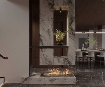 Modern Hallway-ID:105850788