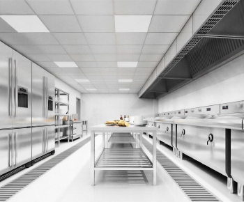 Modern Central Kitchen-ID:987169777