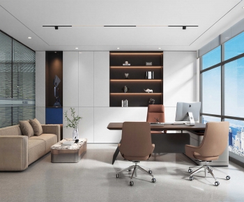 Modern Manager's Office-ID:421999935