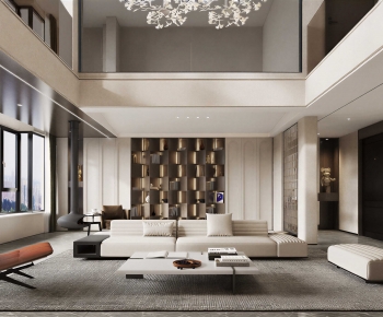 Modern A Living Room-ID:997356899