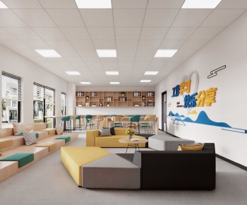 Modern Office Rest Area-ID:107729433