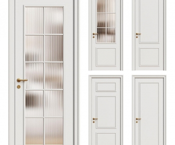 French Style Single Door-ID:407701977