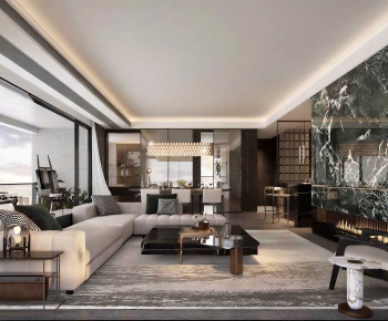 Modern A Living Room-ID:819715028