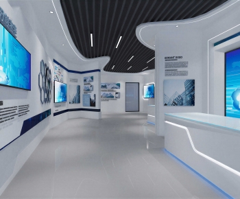 Modern Exhibition Hall-ID:127630951
