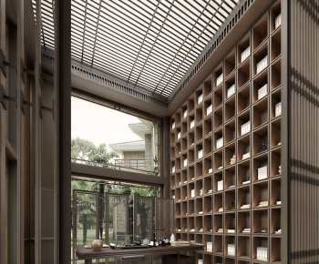 New Chinese Style Tea House-ID:434980457