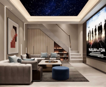 Modern Audiovisual Room-ID:519215119