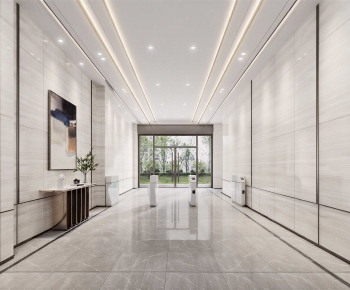 Modern Office Reception Desk-ID:353219997