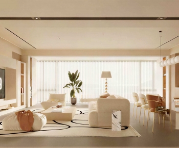 Modern A Living Room-ID:388720995