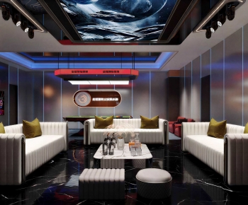 Modern Billiard Room-ID:967436085