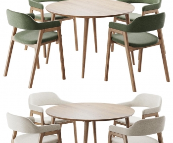 Modern Dining Table And Chairs-ID:985028989