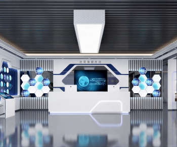 Modern Exhibition Hall-ID:279068952