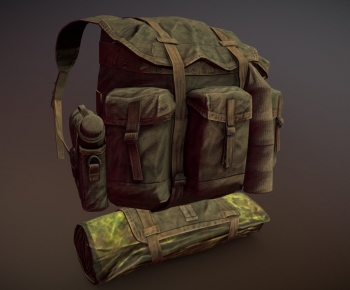 Modern Backpack And Backpack-ID:379259112
