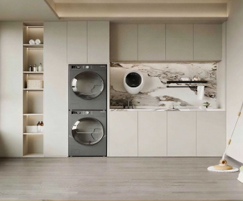 Modern Balcony Laundry Room-ID:175647024