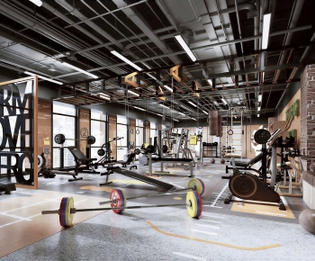 Industrial Style Gym-ID:692051894