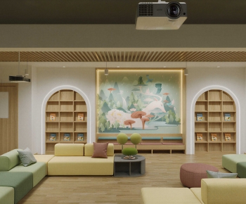 Modern Children's Reading Room-ID:720510012