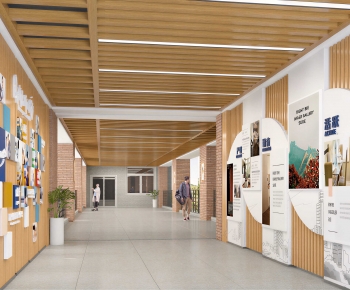 Modern Exhibition Hall-ID:246187933