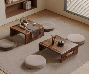 New Chinese Style Tea Tables And Chairs-ID:176568036