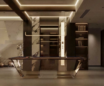 Modern Billiards Room-ID:201684009