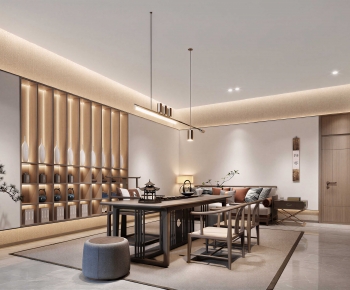 New Chinese Style Tea House-ID:401707896