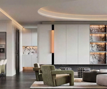 Modern A Living Room-ID:305039887