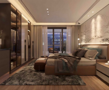 Modern Bedroom-ID:934747934