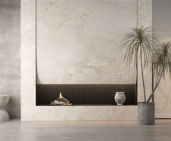 Modern Fireplace-ID:500613938