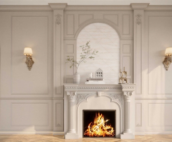 French Style Fireplace-ID:871768952