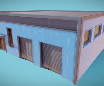 Modern Factory Floor/warehouse-ID:770015001