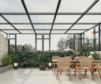 Modern Glass Sun Room-ID:254906891
