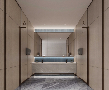 Modern Public Toilet-ID:768565893