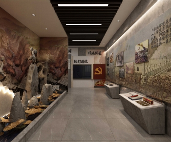 Modern Exhibition Hall-ID:577898033