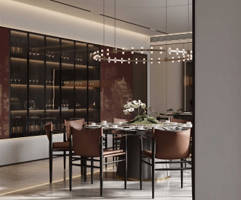 New Chinese Style Dining Room-ID:613070014