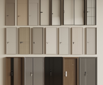 Modern Single Door-ID:545604941