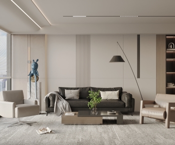 Modern A Living Room-ID:130773076