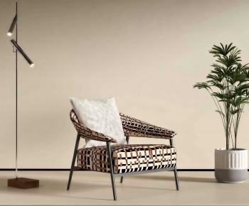 Modern Single Sofa-ID:207457073