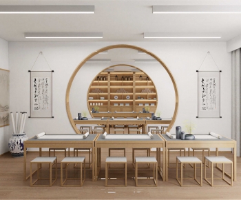 New Chinese Style Calligraphy Classroom-ID:389826067